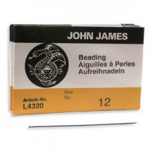 John James beading #12 needles 